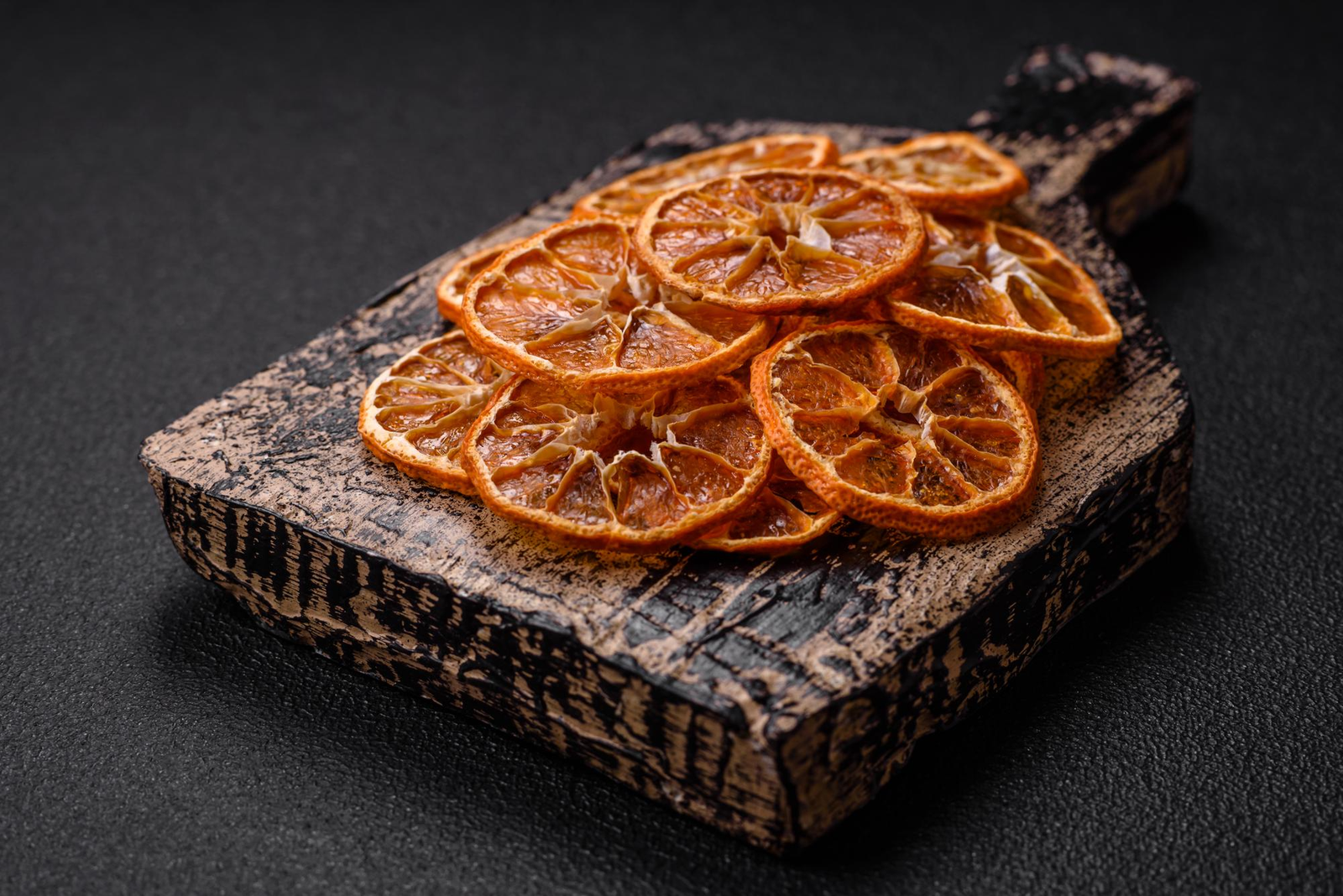 Freeze dried orange slices